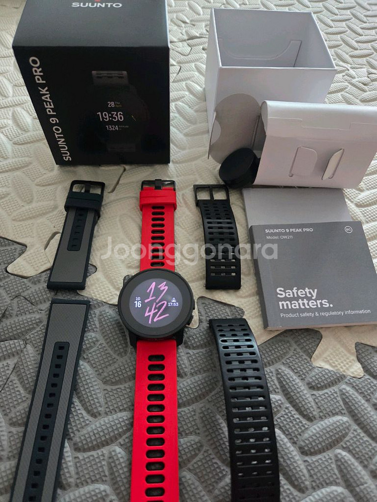 순토9피크프로 올블랙 필란드산--1