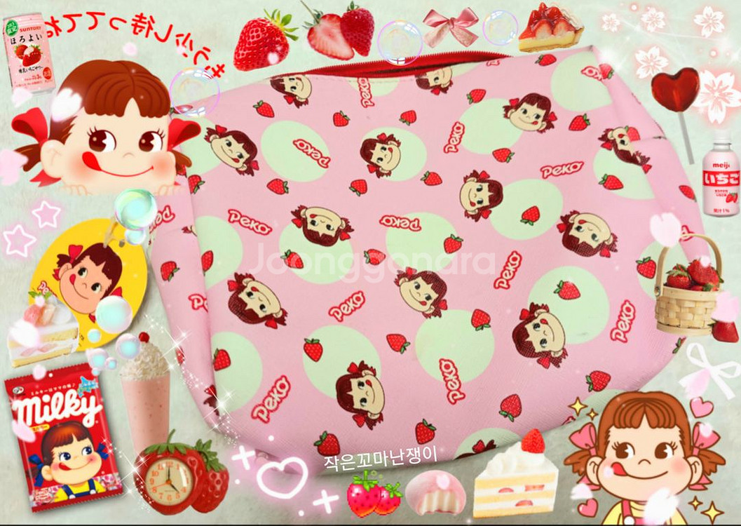 +.* 달달한 빈티지 : 페이퍼돌 희귀 파우치 *.+--1