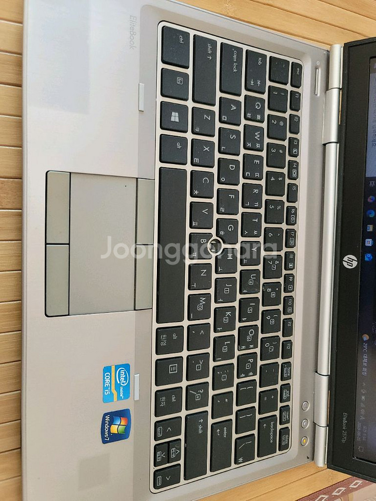 hp 엘리트북 2570p ssd 256g + hdd 2--5