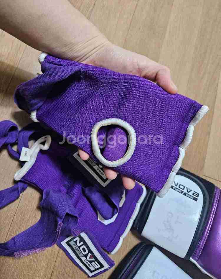 NOVA Fight Gear 복싱 글러브 + 붕대 세트--2