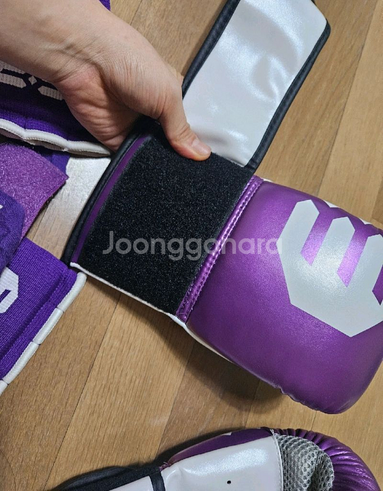 NOVA Fight Gear 복싱 글러브 + 붕대 세트--5