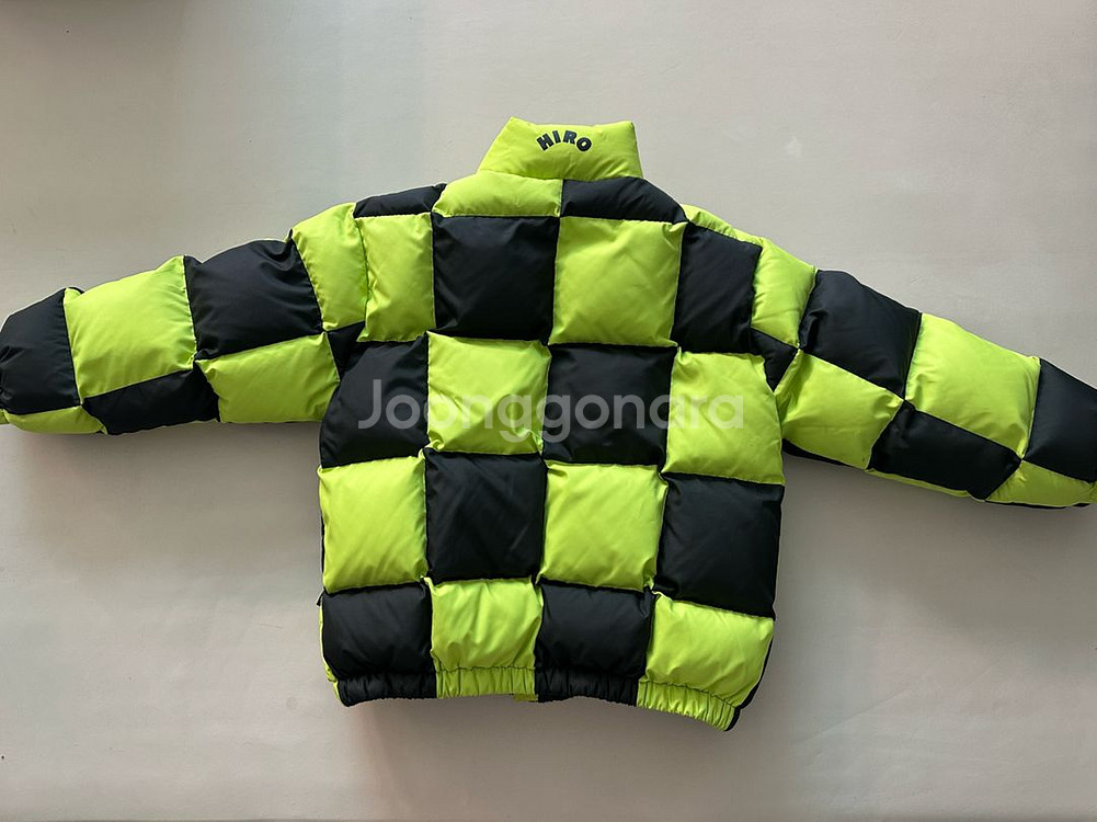 히로 빅체커 패딩 140--2