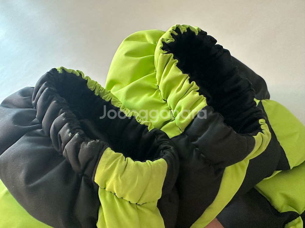 히로 빅체커 패딩 140--8