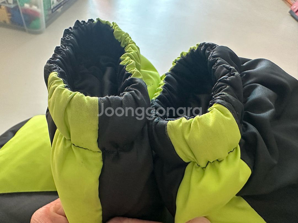 히로 빅체커 패딩 140--9