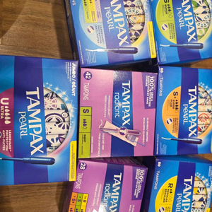 탐팩스 TAMPAX 탐폰
