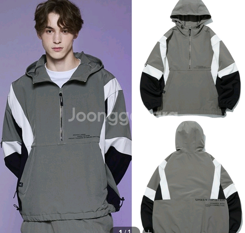 (상태좋음!)인터크루 루즈핏 우븐스판 판매합니다--0