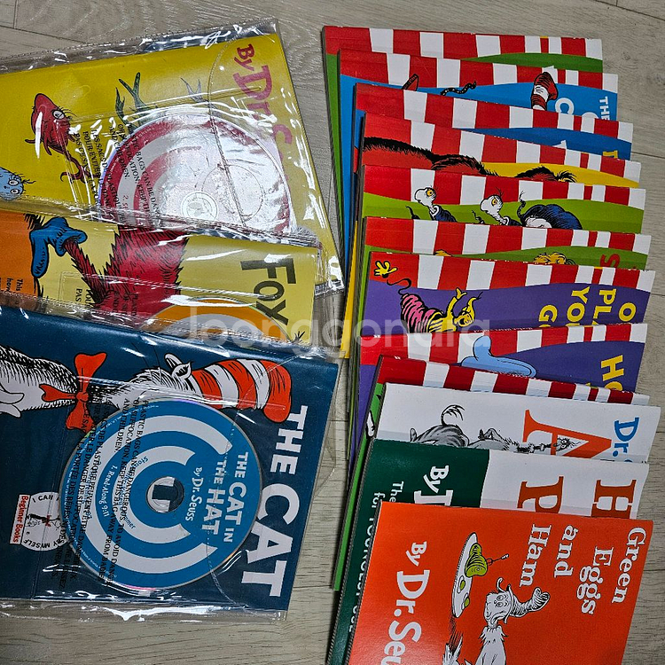 영어원서 닥터수스14권+cd+음원--0