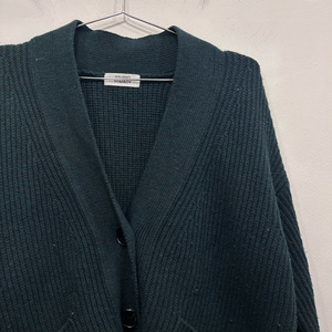 스튜디오톰보이 울 브이넥 꽈배기 니트 가디건