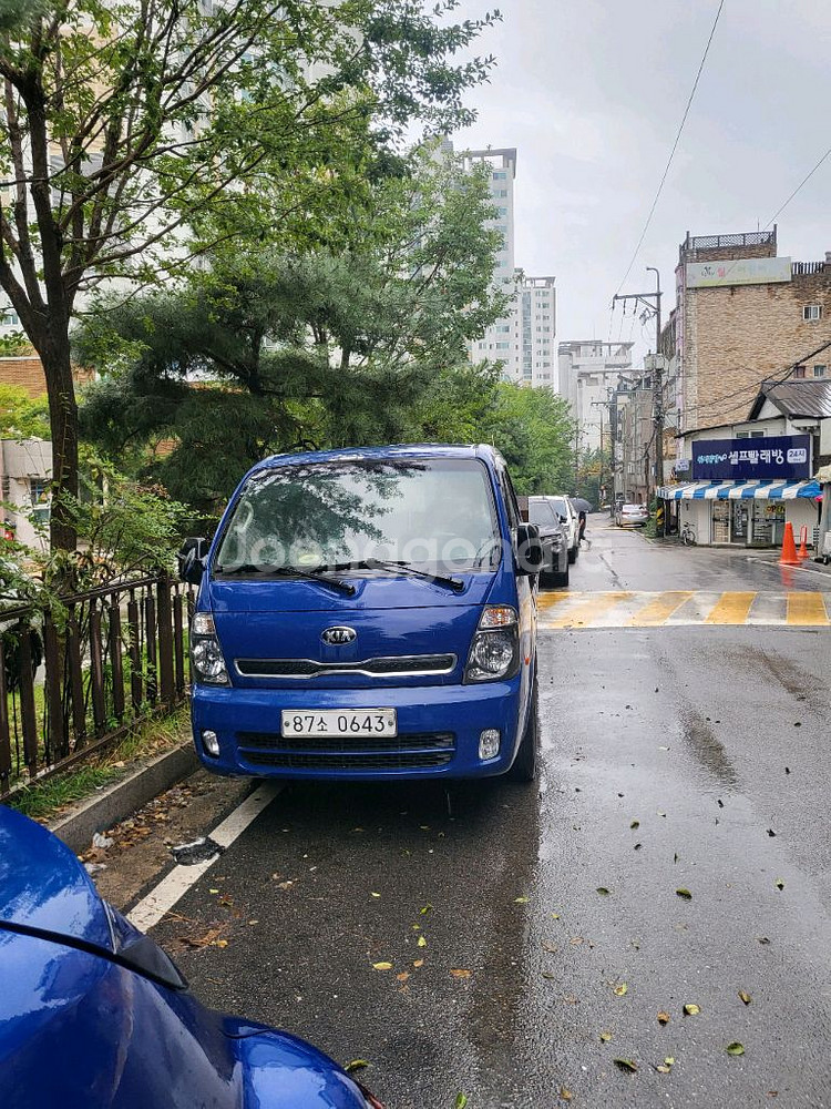 봉고3 1톤 킹캡 2019년식 8만km 짧은실주행거리리--0