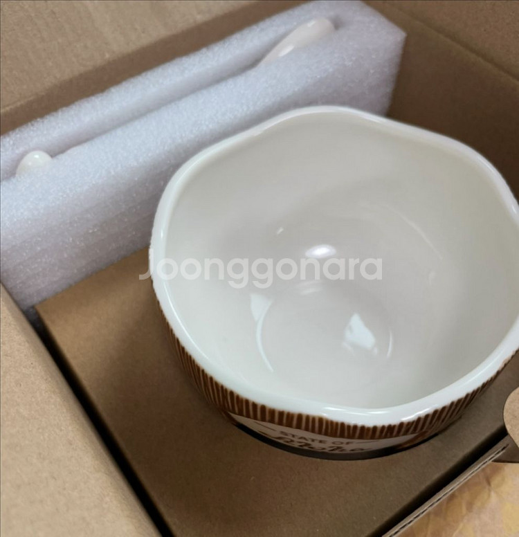 스타벅스 알로하 코코넛 디저트볼 스푼 세트--1