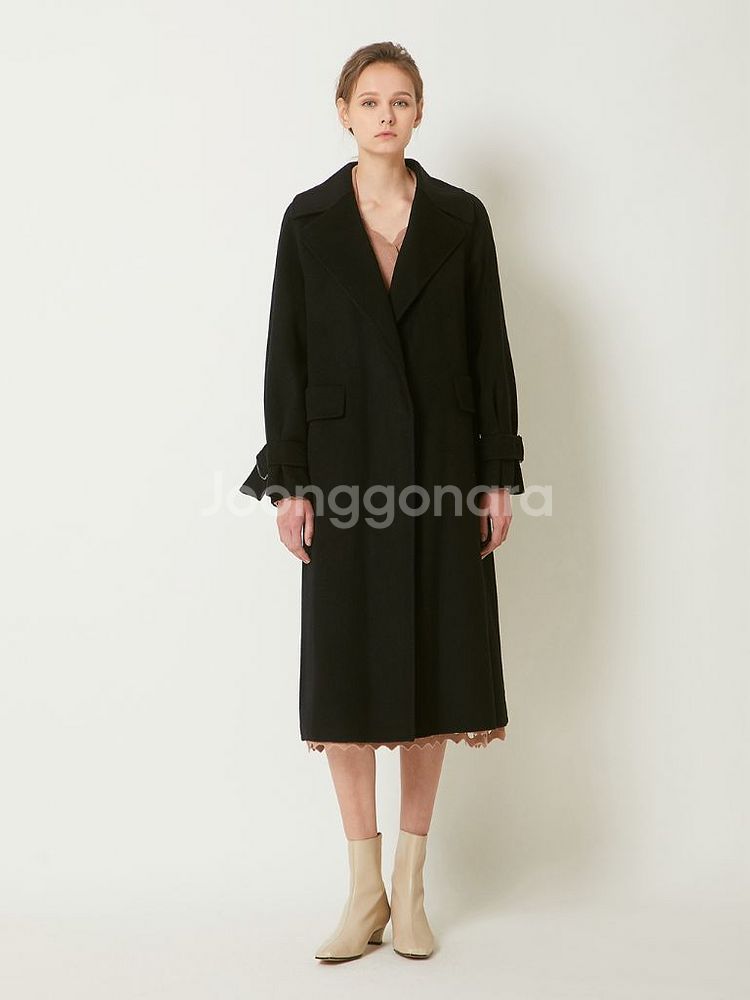 ZOOC 주크 울 캐시미어 핸드메이드코트 새상품--1