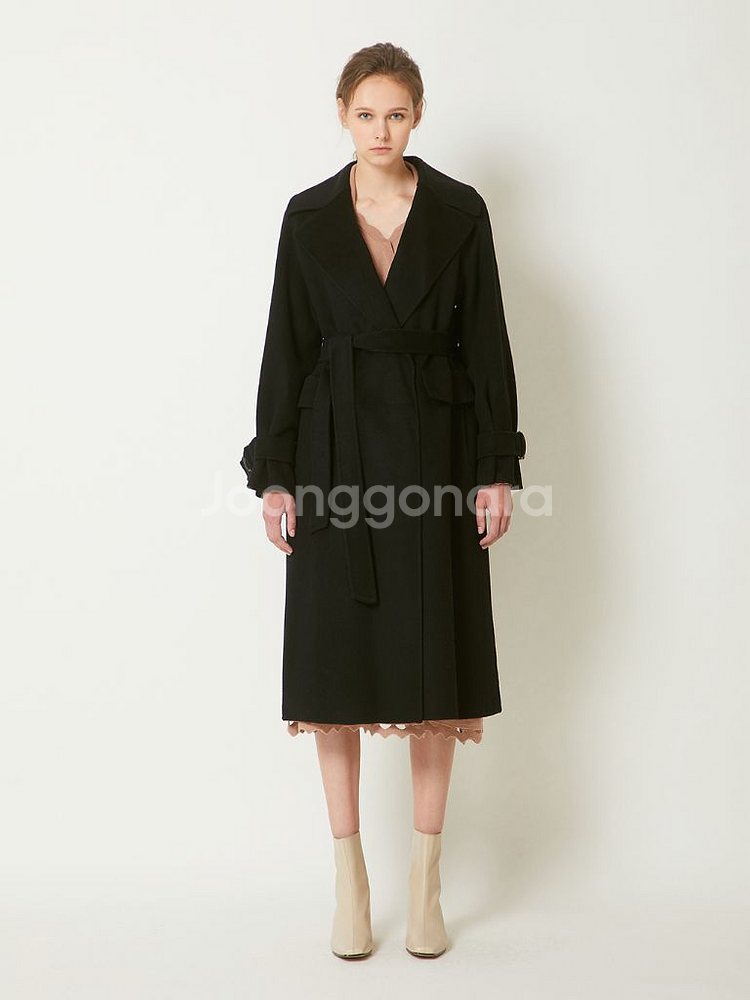 ZOOC 주크 울 캐시미어 핸드메이드코트 새상품--0