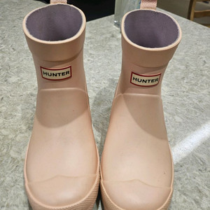 헌터 키즈 레인부츠 인디 핑크 uk1 190 200