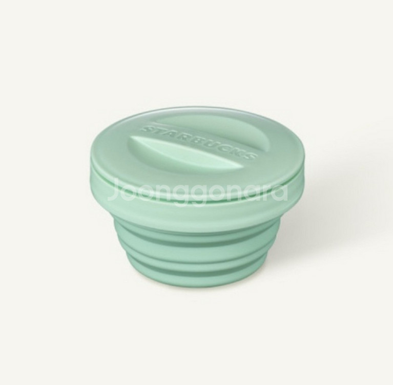 새상품>스타벅스 민트 원형 푸드 박스 850ml--4