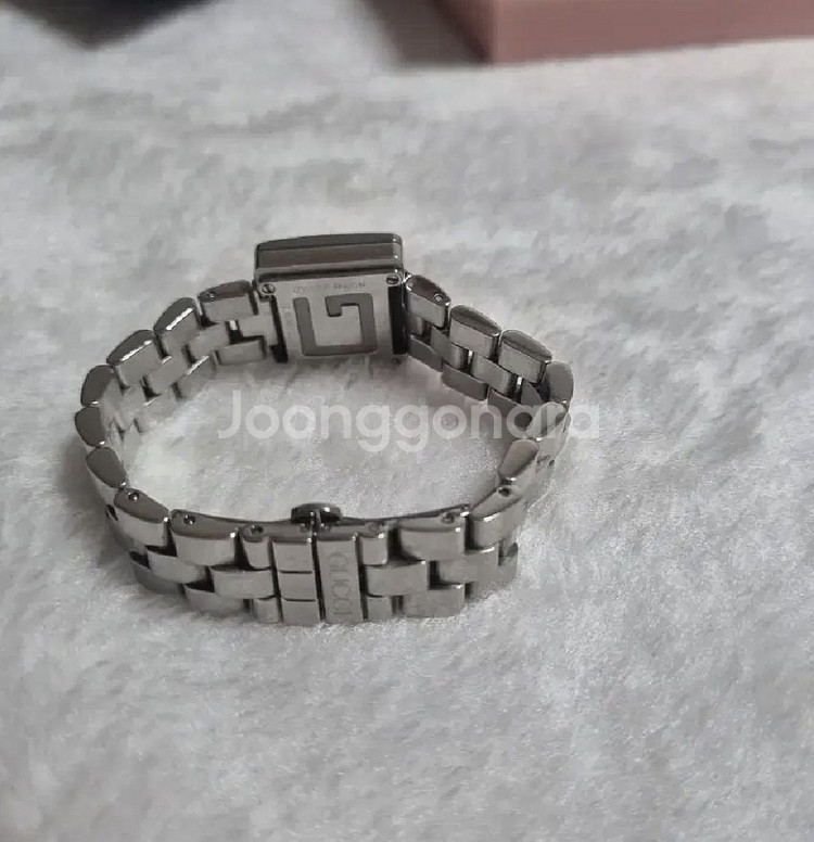 구찌 정품 G스퀘어 3600L 브라운 스퀘어 명품시계--3