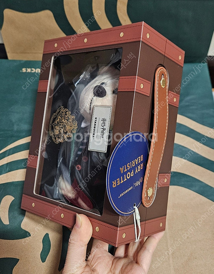 미개봉]스타벅스 해리포터 슬리데린 베어리스타 인형--1