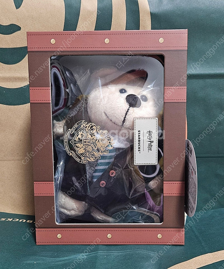 미개봉]스타벅스 해리포터 슬리데린 베어리스타 인형--4