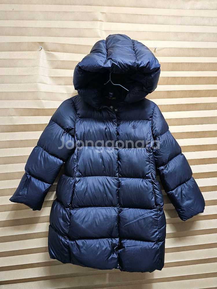 폴로 랄프로렌 키즈 여아 롱패딩 다운점퍼 사이즈 4T--0