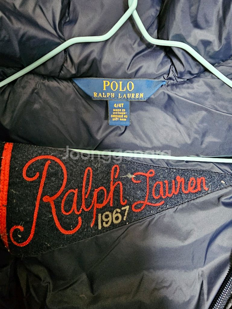 폴로 랄프로렌 키즈 여아 롱패딩 다운점퍼 사이즈 4T--3