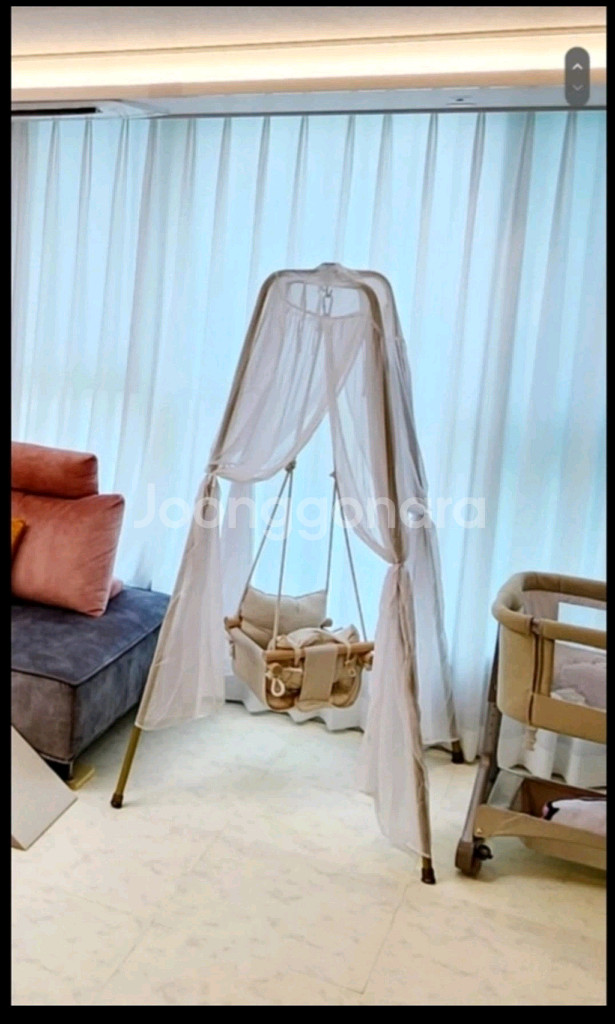 아기 그네와 판매합니다.아동용 아가스윙 실내 원목 아기--0