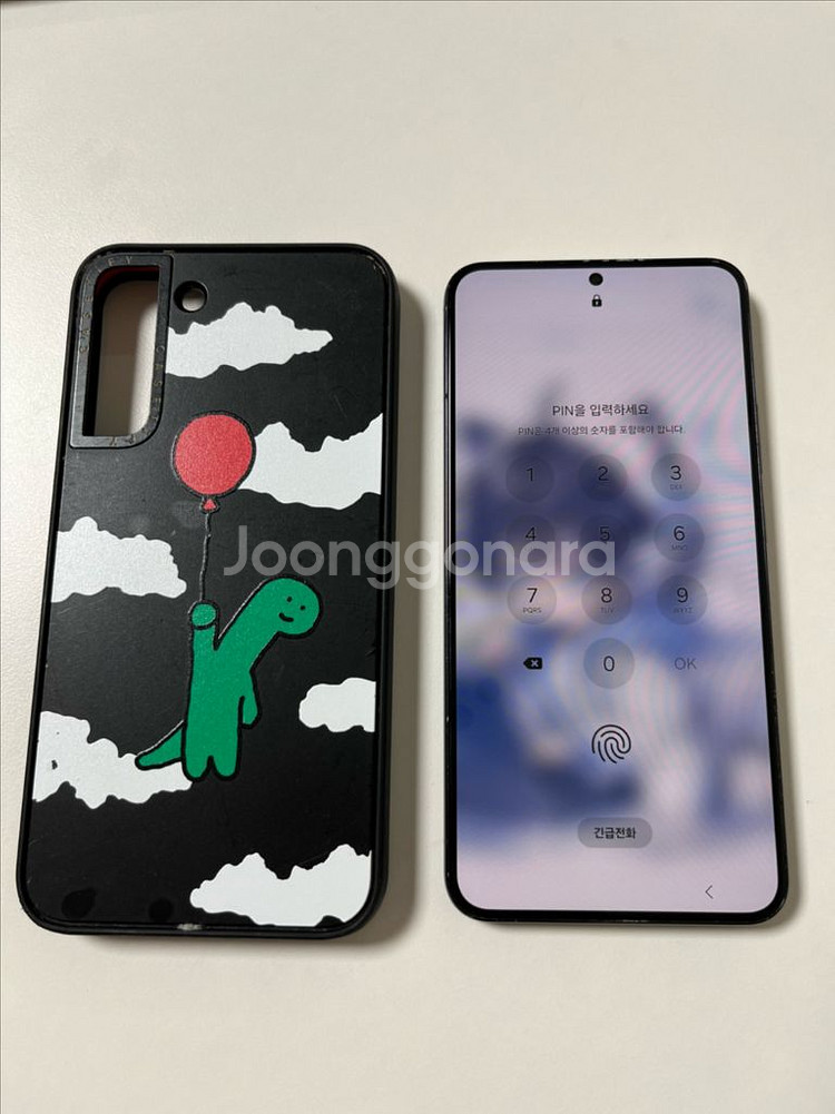 삼성 갤럭시 S22+ 팬텀블랙--3