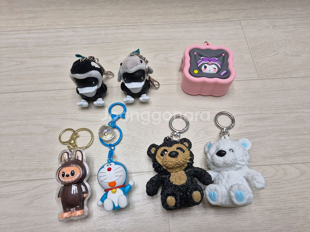 키링 인형 미니피규어 와--1