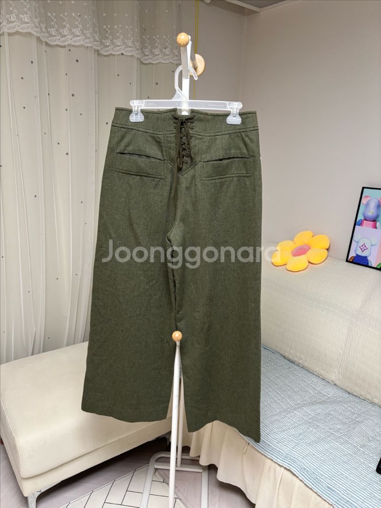 럭키슈에뜨 와이드팬츠--1