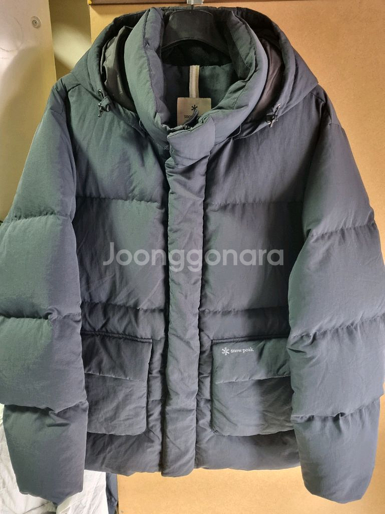 스노우피크 남성 후디 다운패딩--0