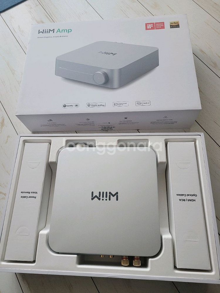 WiiM AMP 윔 앰프 올인원 네트워크 인티앰프+헤코--6