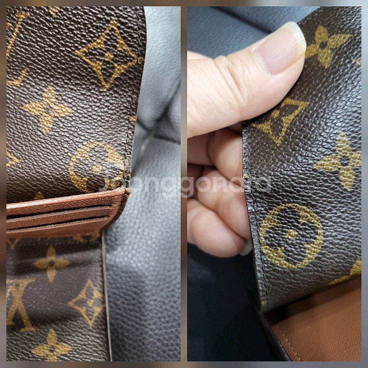 루이비통 모노그램 지갑--8