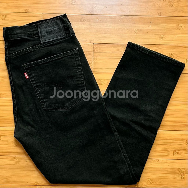 리바이스 502 빅E 블랙진 W36 L32--0