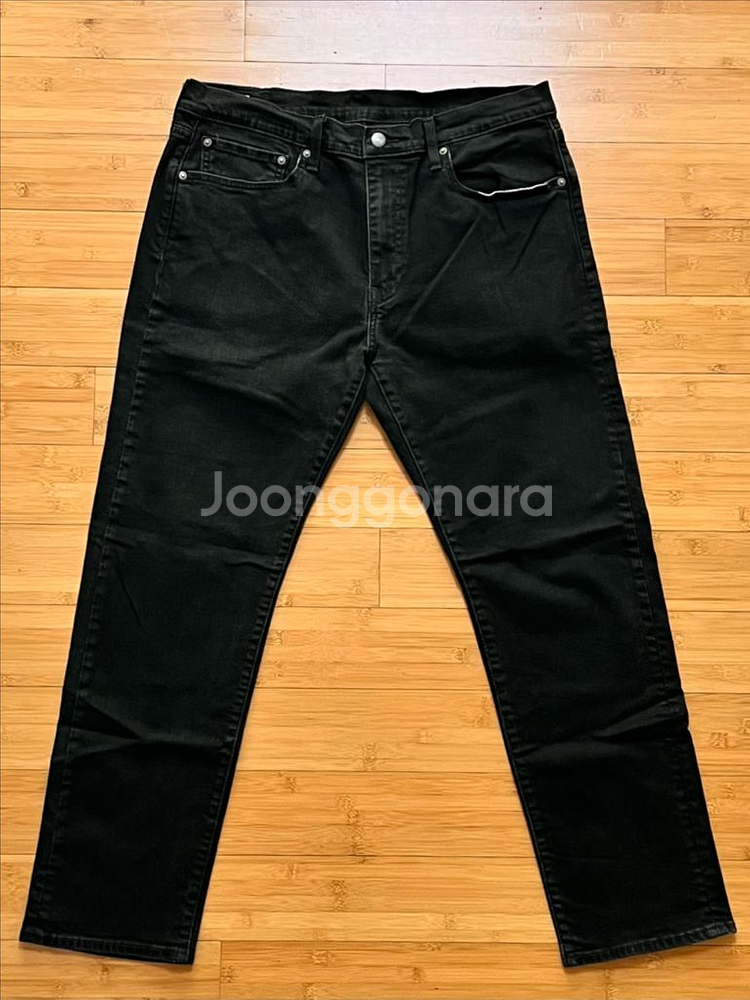 리바이스 502 빅E 블랙진 W36 L32--1