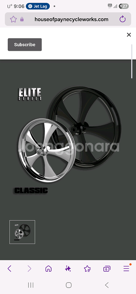 할리데이비슨 팻보이 브레이크 아웃용 SMT UFO 휠셋--8