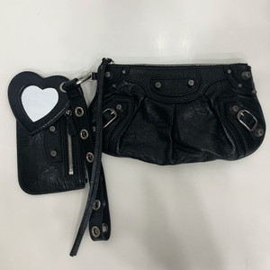 발렌시아가 르카골 미니 멀티 파우치 클러치백 가방 블랙