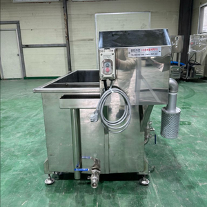 버블세척기 식품용세척기 2단세척기 중고식품기계