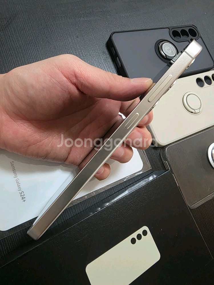 갤럭시 s24 플러스 256G 자급제 물리 듀얼심 팝니--0