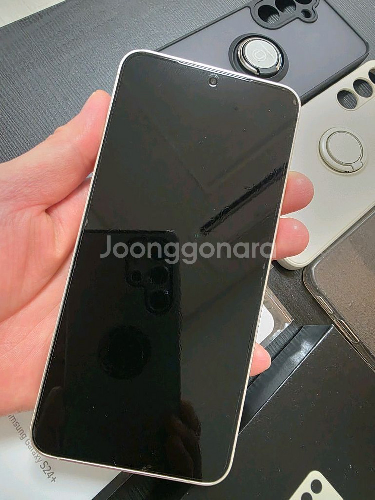 갤럭시 s24 플러스 256G 자급제 물리 듀얼심 팝니--2