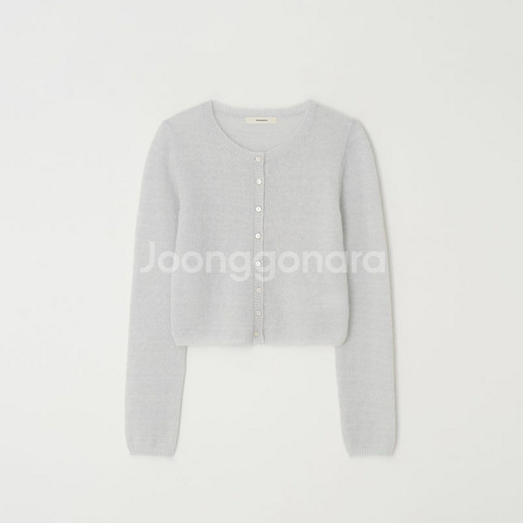 (새상품) 윤슬샵 키드모헤어 가디건 아쿠아--2