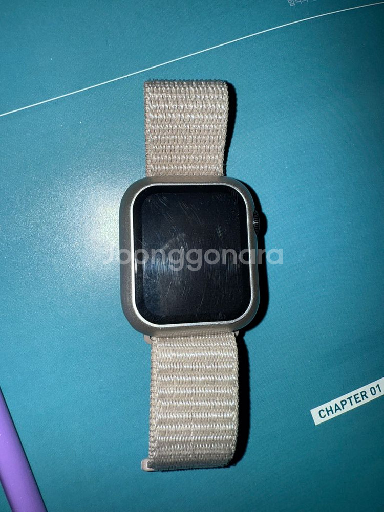 애플워치 SE 2세대 40mm 풀박스 + 스트랩--5