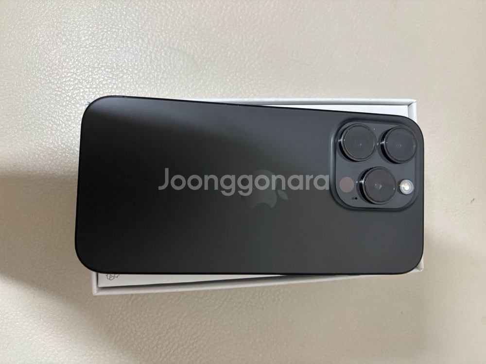아이폰15프로 128기가 블랙--0
