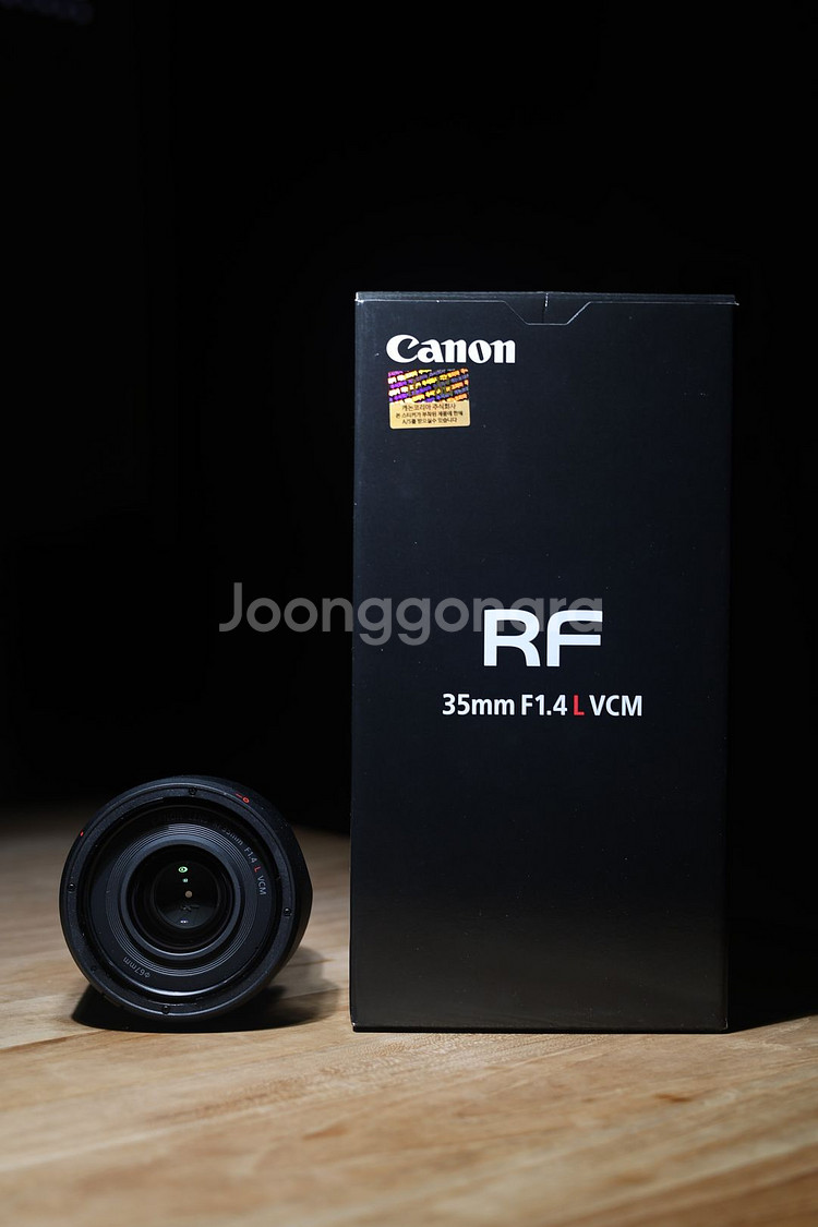 캐논 Rf35mm F1.4 L렌즈, 민트급--1