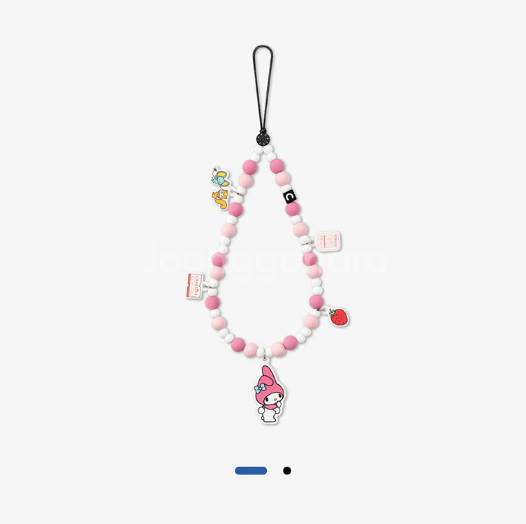 [케이스티파이]마이멜로디 비즈 스트랩 아이폰 케이스--0