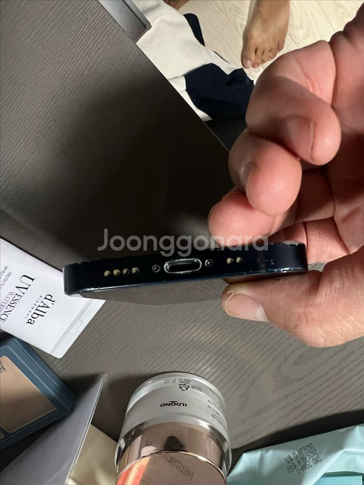 (무배)아이폰12미니 128기가 배터리77판매합니다--2