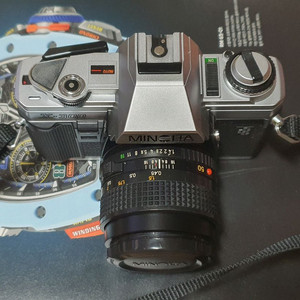 미놀타 x300과 md50mm 1.4 가죽케이스