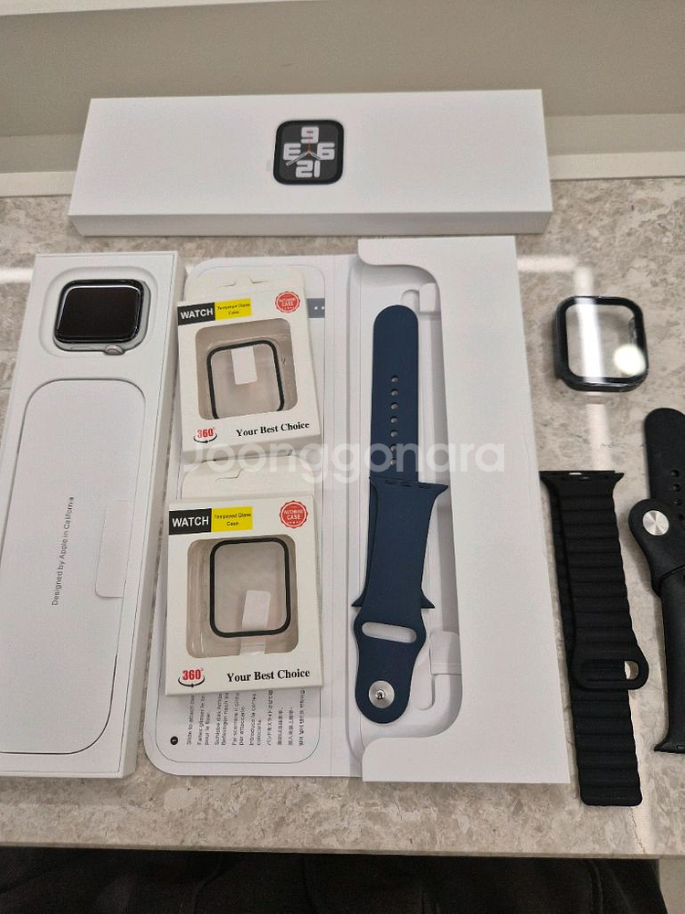애플워치se44 s급배터리100% 셀룰러--0
