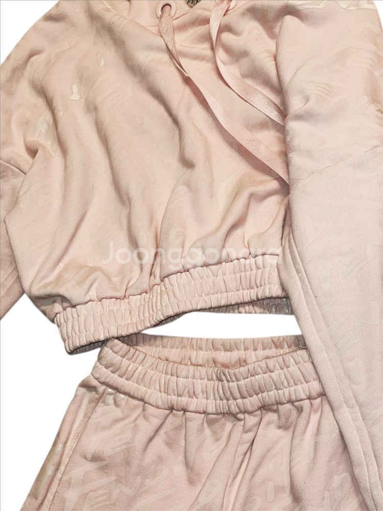 텐디 후드 트레이닝 조거 팬츠 셋업--1