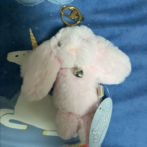 인형 키링 6개 모음[토끼3, 알파카, 코끼리, 강아지