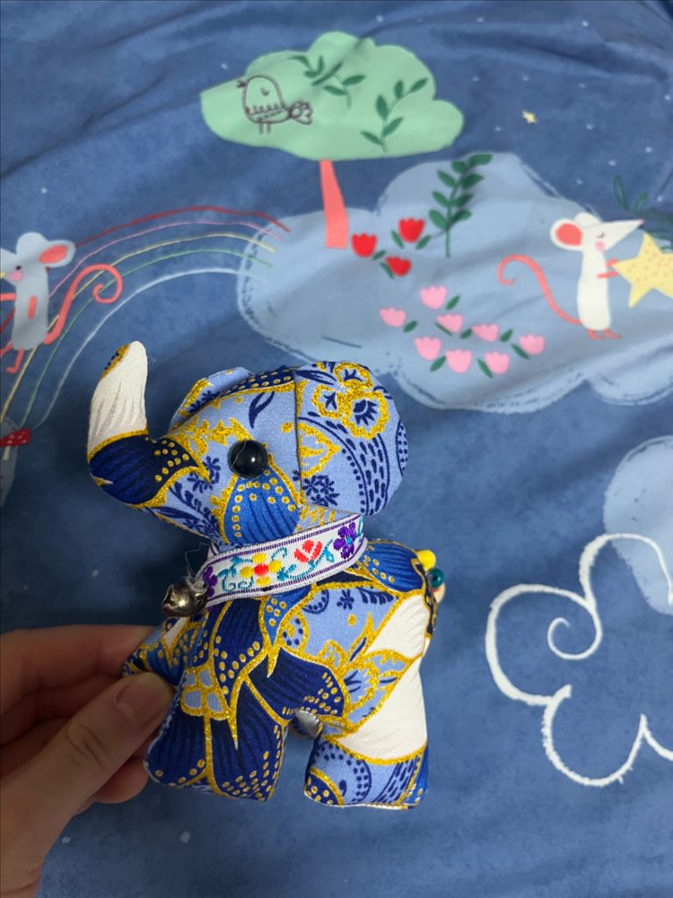 인형 키링 6개 모음[토끼3, 알파카, 코끼리, 강아지--4