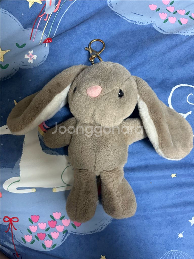 인형 키링 6개 모음[토끼3, 알파카, 코끼리, 강아지--3