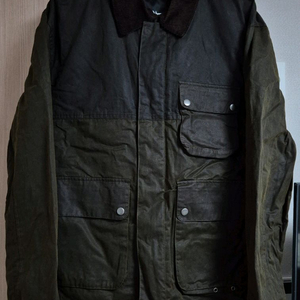 [ZARA] 자라 투톤 컬러 왁스 자켓 M (새상품)